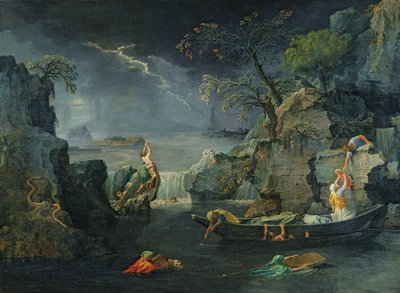 Winter oder Die Flut, 1660-64 von Nicolas Poussin